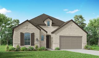 New construction Single-Family house 29630 Highland Meadow, Fulshear, TX 77441 Brentwood Plan- photo 1