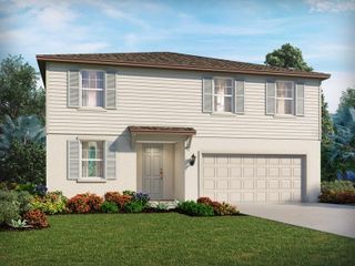 New construction Single-Family house 7052 Feather River Place, Parrish, FL 34219 Marigold- photo 1