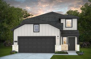 New construction Single-Family house 26181 Brahman Drive, Magnolia, TX 77355 Fentress- photo 1
