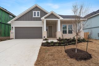 New construction Single-Family house 129 Golden Sage Avenue, Georgetown, TX 78633 Lucas- photo 1