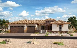 New construction Single-Family house 21082 E. Starflower Drive, Queen Creek, AZ 85142 Amarante- photo