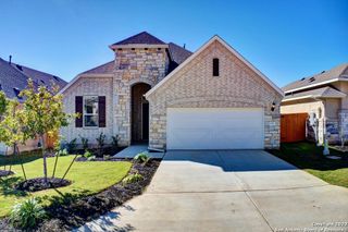 New construction Single-Family house 1591 Seekat Drive, New Braunfels, TX 78132 Premier Series - Palm- photo