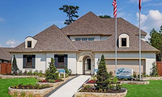New construction Single-Family house 12949 Whitewater Way, Conroe, TX 77302 Plan 6020 Exterior C- photo