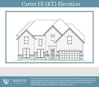 New construction Single-Family house 7525 Becasseau Drive, Spicewood, TX 78738 The Carter IX- photo