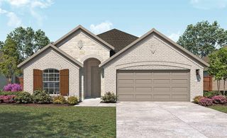 New construction Single-Family house 218 Butterfly Orchid Court, Willis, TX 77318 Juniper- photo 1