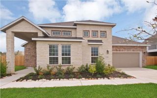 New construction Single-Family house 8502 Trident Point Drive, Cypress, TX 77433 - photo 1