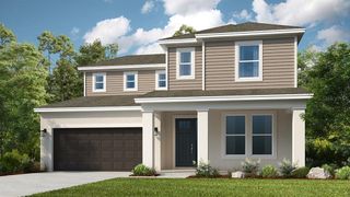 New construction Single-Family house 34019 Landsman Loop, Wesley Chapel, FL 33543 Bermuda- photo 1