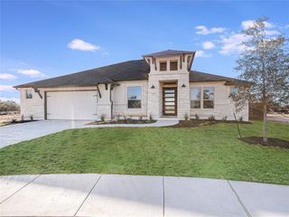 New construction Single-Family house 3400 Emerald Lake Path, Georgetown, TX 78628 Agate- photo