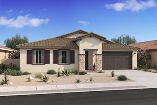 New construction Single-Family house 37540 W Padilla Street, Maricopa, AZ 85138 Bisbee- photo 1
