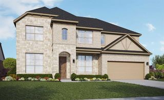 New construction Single-Family house 104 Cupa Monti Rd, Hutto, TX 78634 Classic Series - Brown- photo