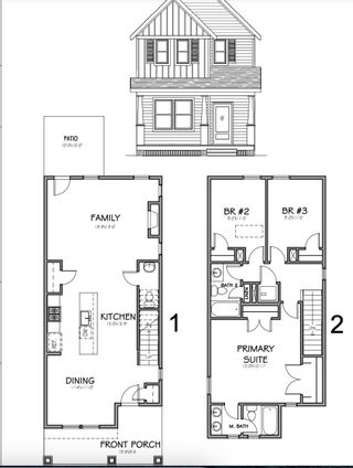 New construction Single-Family house 175 Amesbury Drive, Chapel Hill, NC 27514 Paper- photo