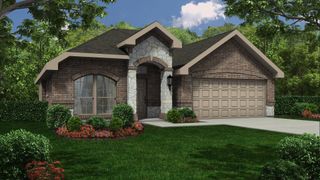 New construction Single-Family house 236 Eagleville Dr., Alvin, TX 77511 The Amherst- photo 1