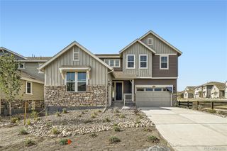 New construction Single-Family house 3850 Doubletrack Lane, Castle Rock, CO 80108 Aspen- photo