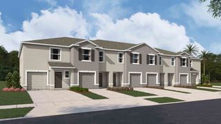 New construction Townhouse house 31322 Ancient Sage Road, Wesley Chapel, FL 33545 - photo 1