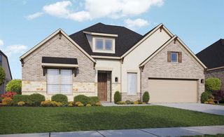 New construction Single-Family house 11923 Autumn Leaf Drive, Mont Belvieu, TX 77535 Classic Series - Princeton- photo 1