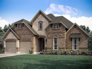 New construction Single-Family house 403 Caddo Ridge Drive, Mansfield, TX 76063 Hartford- Front Entry- photo 1