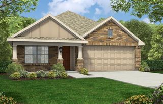 New construction Single-Family house 27319 Axis Deer Trail, Magnolia, TX 77354 The Oakshire- photo