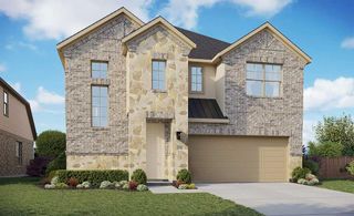 New construction Single-Family house 22222 Delphin Grove Drive, Hockley, TX 77447 Enclave Series - Cayman- photo