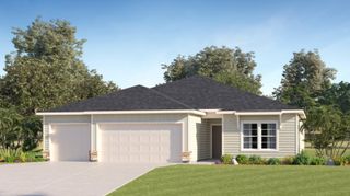 New construction Single-Family house 3390 Tupelo Loop, Green Cove Springs, FL 32043 Princeton II- photo 1