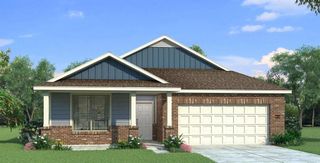 New construction Single-Family house 32414 Fly Fish Way, Fulshear, TX 77441 Cottonwood JM- photo 1
