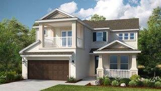 New construction Single-Family house 33377 Landsman Loop, Wesley Chapel, FL 33543 Barbados- photo