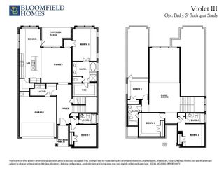 New construction Single-Family house 4436 Mill Falls Drive, Fort Worth, TX 76036 Violet III- photo