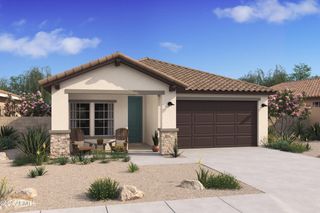 New construction Single-Family house 16765 N Lunar Street, Maricopa, AZ 85138 Godavari- photo