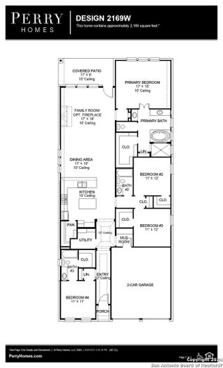 New construction Single-Family house 1714 Knippa, San Antonio, TX 78253 Design 2169W- photo 1
