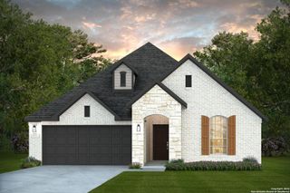 New construction Single-Family house 312 Alpine Lakes, New Braunfels, TX 78130 Arlington- photo 1