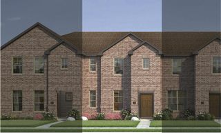 New construction Townhouse house 214 Territory Trail, Fort Worth, TX 76120 Crockett 4B2 A- photo 1