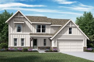New construction Single-Family house 591 Crystal Lake Parkway, Hoschton, GA 30548 Avery- photo