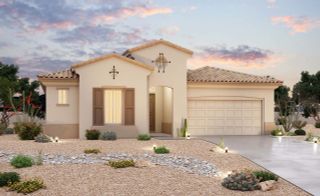 New construction Single-Family house 16486 W. Desert Mirage Drive, Surprise, AZ 85388 Hacienda Series - Topaz- photo