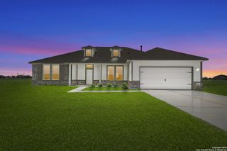 New construction Single-Family house 21051 Jordans Ranch Way, San Antonio, TX 78264 Rushmore- photo 1