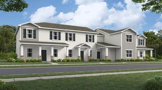 New construction Townhouse house 6129 Blissful Street, Clermont, FL 34714 Montara- photo 1