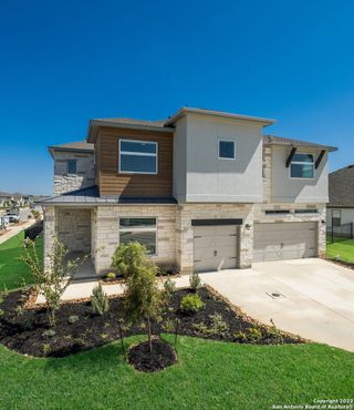 New construction Single-Family house 76 Simpatico, Boerne, TX 78006 Lantana- photo