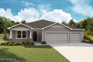 New construction Single-Family house 10614 Melody Meadows Road, Jacksonville, FL 32257 Clarke- photo 1
