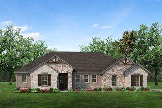 New construction Single-Family house 1960 County Road 200, Valley View, TX 76272 Colorado II- photo