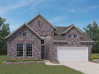 New construction Single-Family house 2223 Orchard Ridge Lane, Tomball, TX 77375 Lynnbrook- photo 1