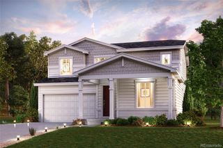 New construction Single-Family house 5805 Red Barn Avenue, Mead, CO 80504 Vail II- photo