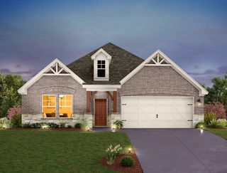 New construction Single-Family house 138 Niagara Falls Lane, Kyle, TX 78640 Manchester Homeplan- photo