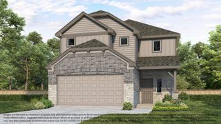 New construction Single-Family house 3727 Rush Plains, Houston, TX 77082 Plan 144- photo 1