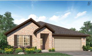 New construction Single-Family house 31611 Daisy Draper Lane, Hockley, TX 77447 Clover II- photo 1
