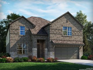 New construction Single-Family house 10652 Yellowtail Blvd, Boerne, TX 78006 The Cedar (4012)- photo 1