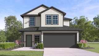 New construction Single-Family house 13711 Gunnison Grove Ave, Mustang Ridge, TX 78610 The Hanna- photo 1