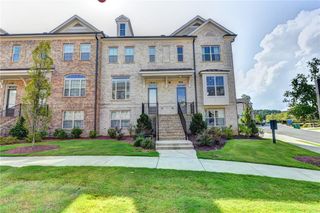 New construction Townhouse house 647 Millcroft Boulevard, Buford, GA 30518 The Freemont- photo