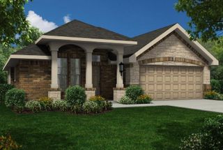 New construction Single-Family house 371 Selah Court, Alvin, TX 77511 The Amherst- photo