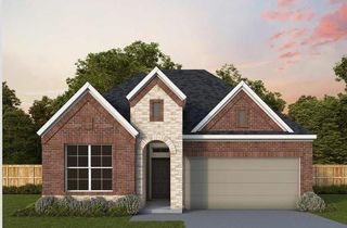 New construction Single-Family house 124 Rocking R Ct, Georgetown, TX 78633 The Woodworth- photo 1
