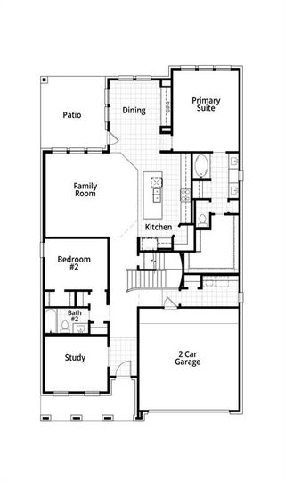 New construction Single-Family house 3412 Mescalbean Drive, McKinney, TX 75071 Redford Plan- photo