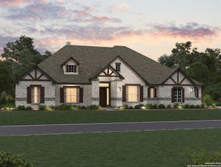 New construction Single-Family house 10819 Chestnut Warbler, New Braunfels, TX 78132 Cobe- photo