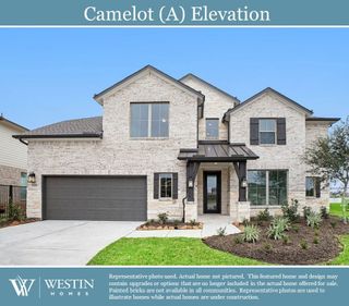 New construction Single-Family house 148 Purple Lilac Court, Willis, TX 77318 The Camelot- photo